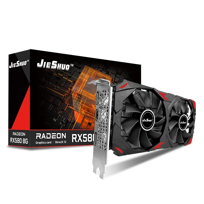 Rx 580 8Gb 2048Sp Gpu - 지슈오 그래픽 카드 AMD RX 580