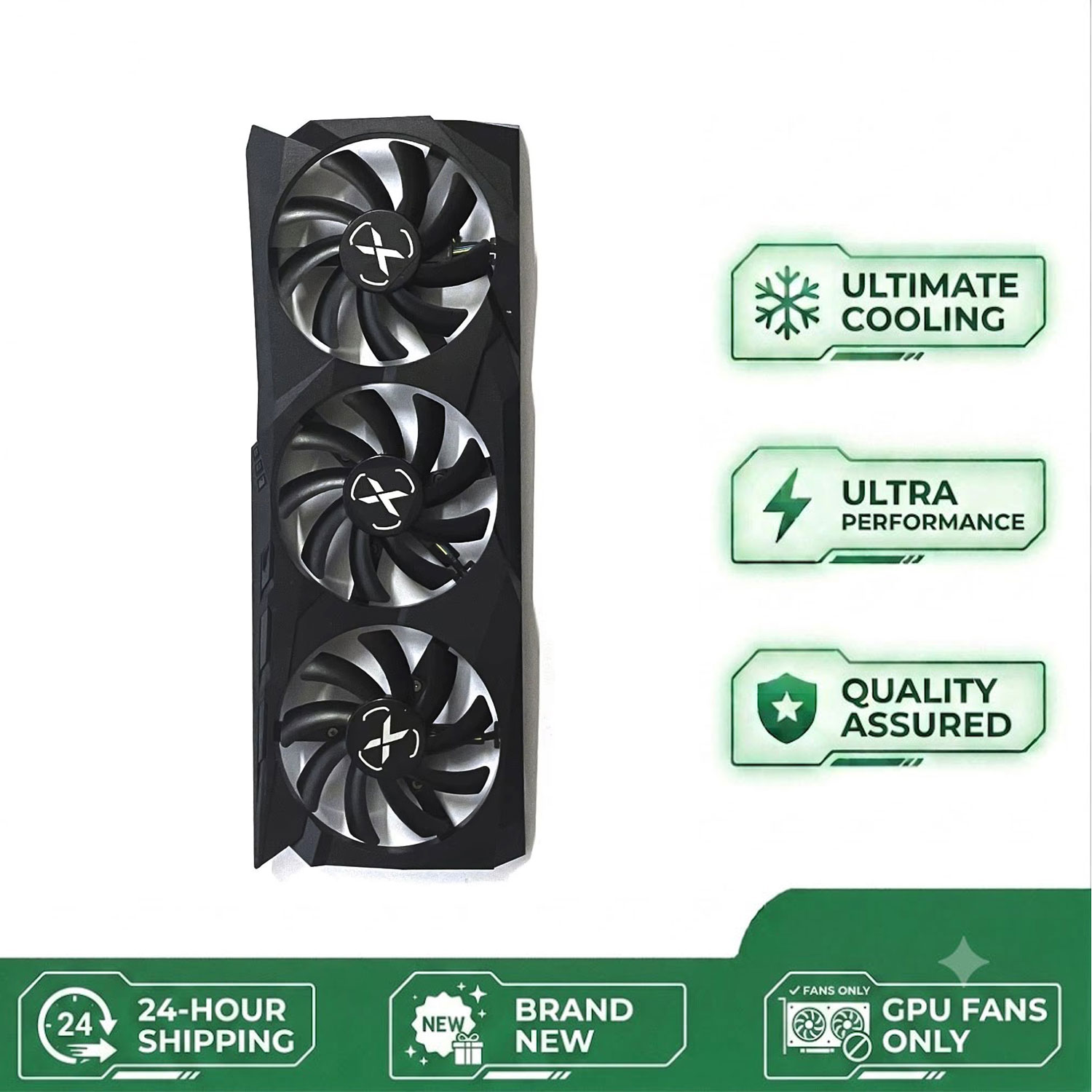 Rx 6700 Xt 12Gb Graphics Card - 정품 85mm 4핀 T129215SU DC 12V