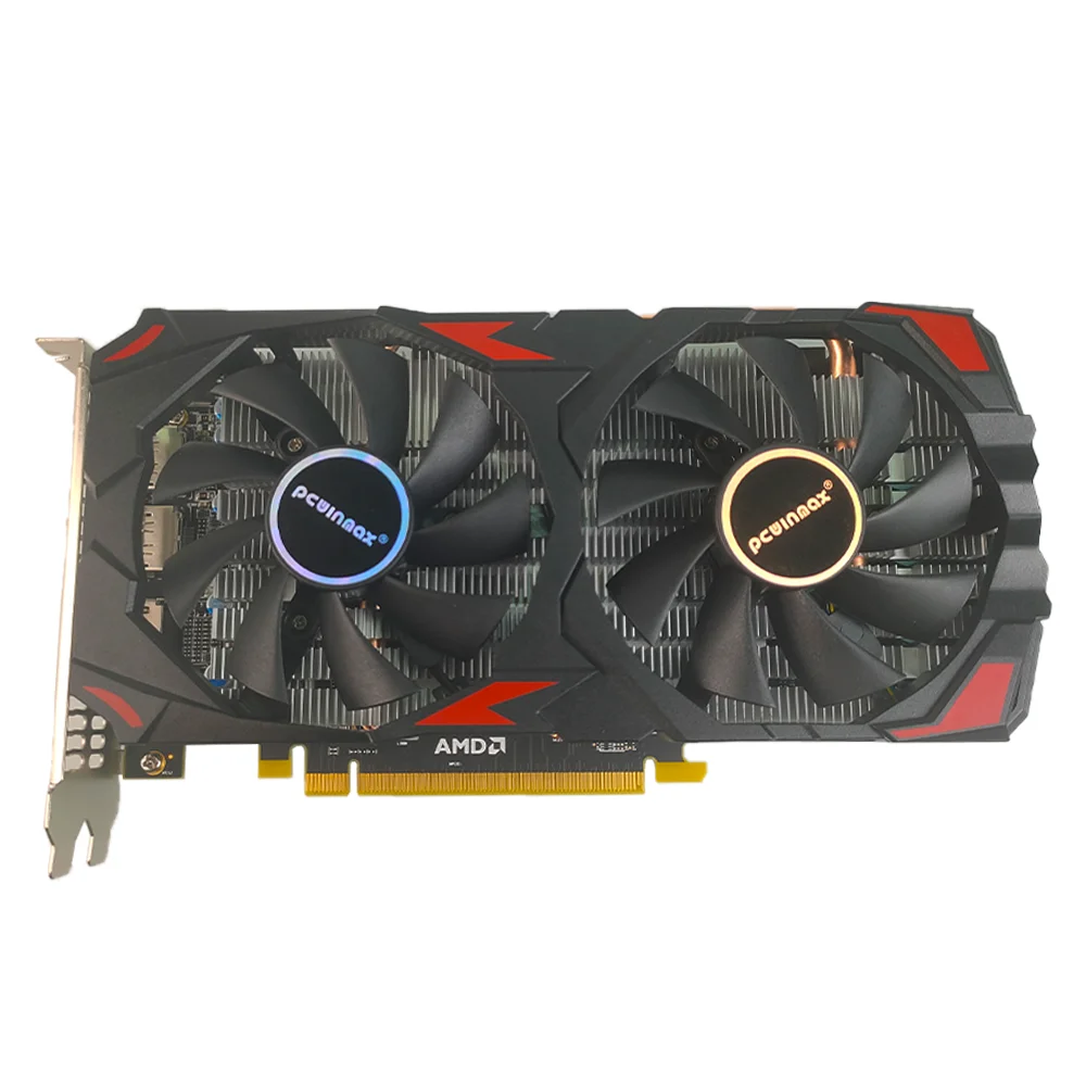 PCWINMAX 게임용 GPU 데스크탑 그래픽 카드,  - Rx 580 8Gb 2048Sp Gpu 리뷰 및 가격